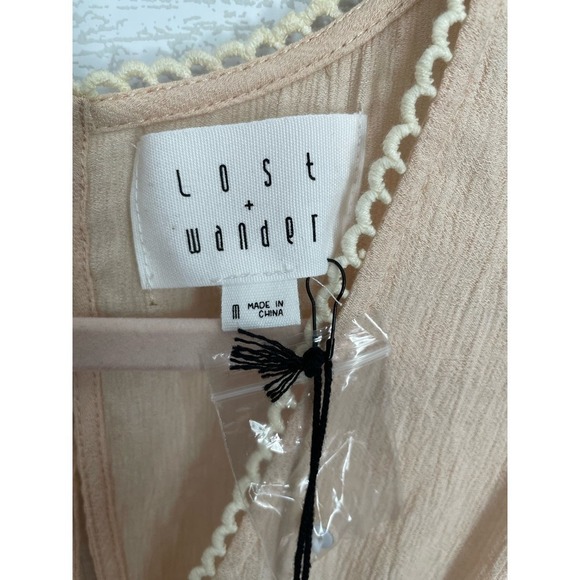 Lost‎ and Wander jumpsuit size M NWT - Picture 8 of 13